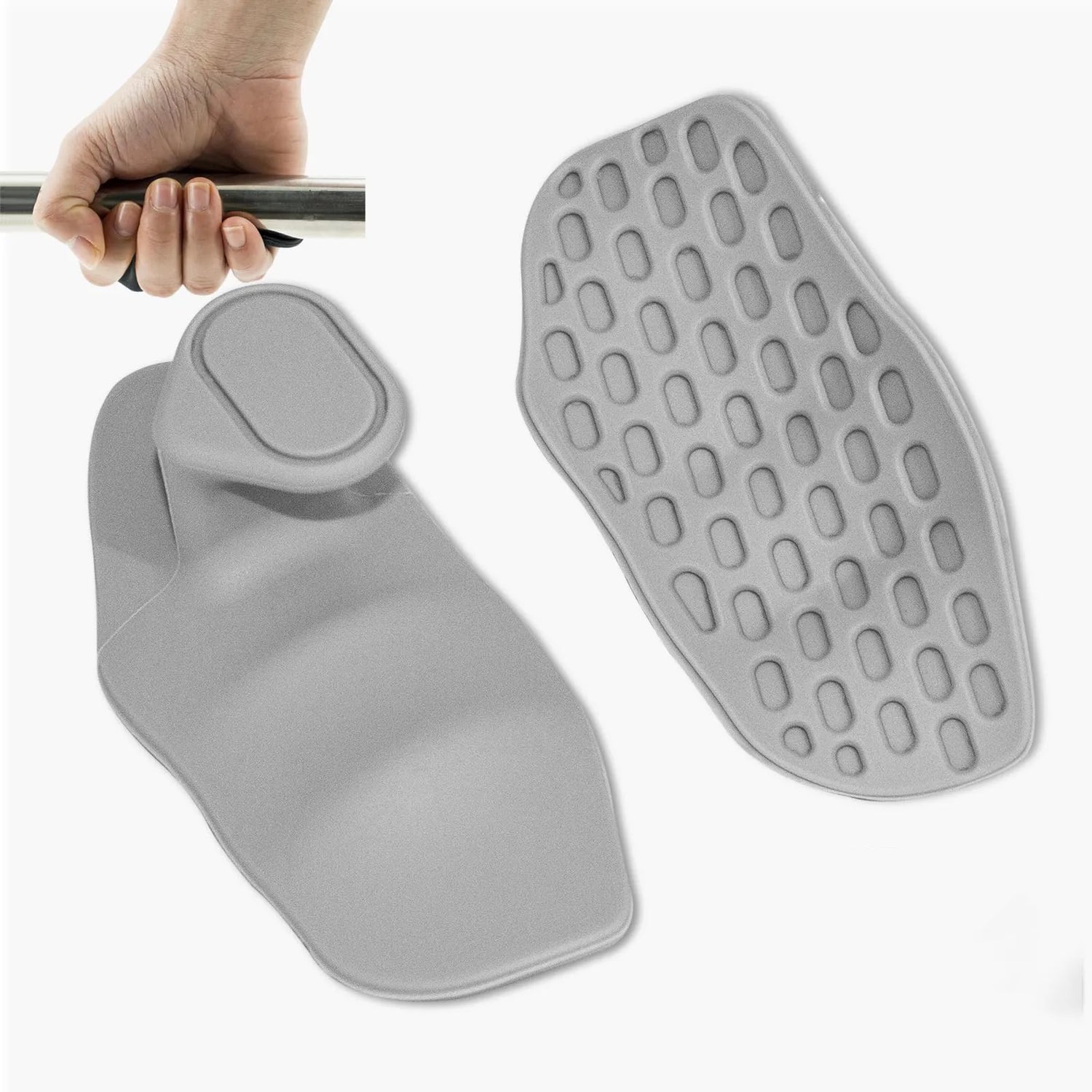 Anti-Slip Grips for Weight Lifting Pull-Ups Hand Protector Strengthener Handle Gloves