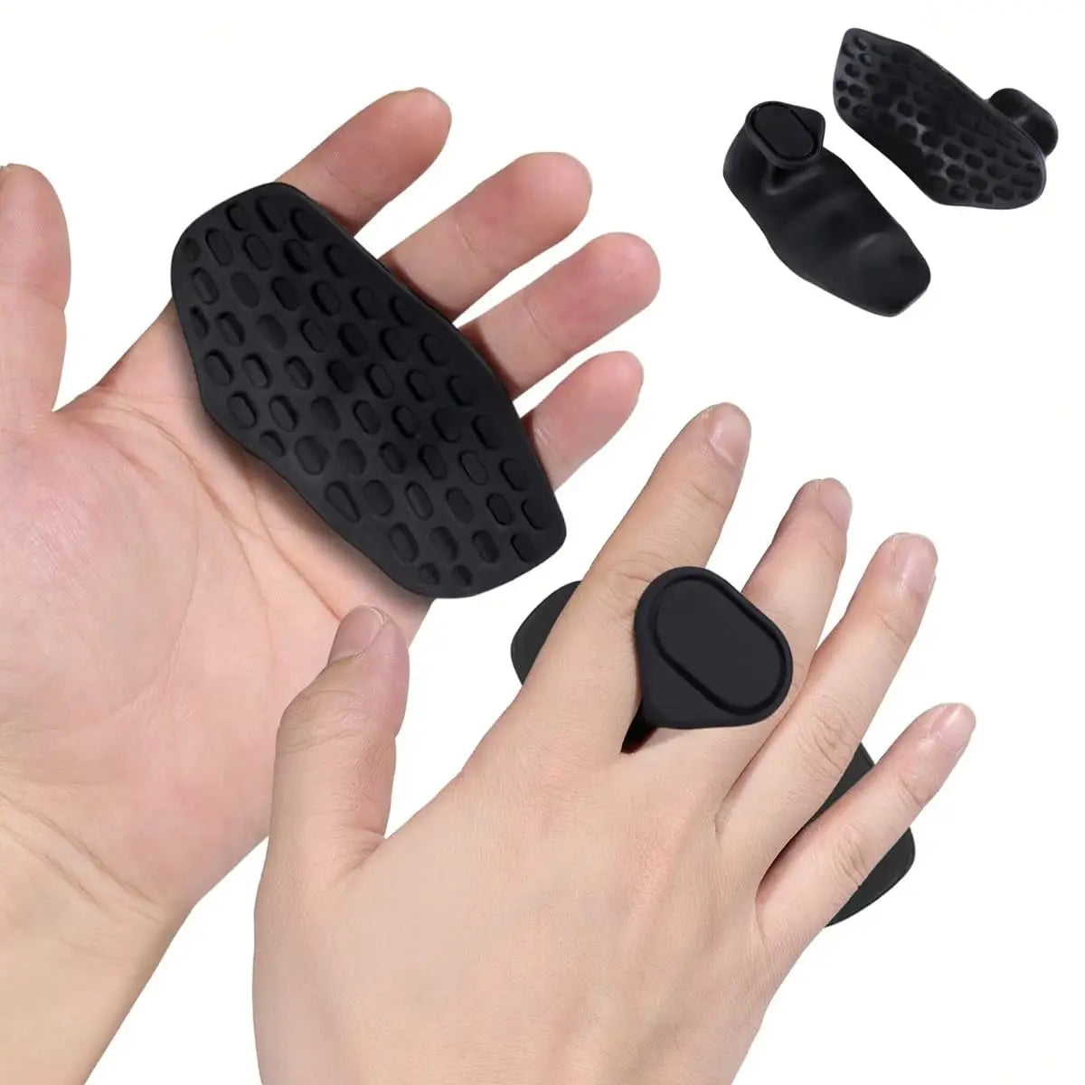 Anti-Slip Grips for Weight Lifting Pull-Ups Hand Protector Strengthener Handle Gloves