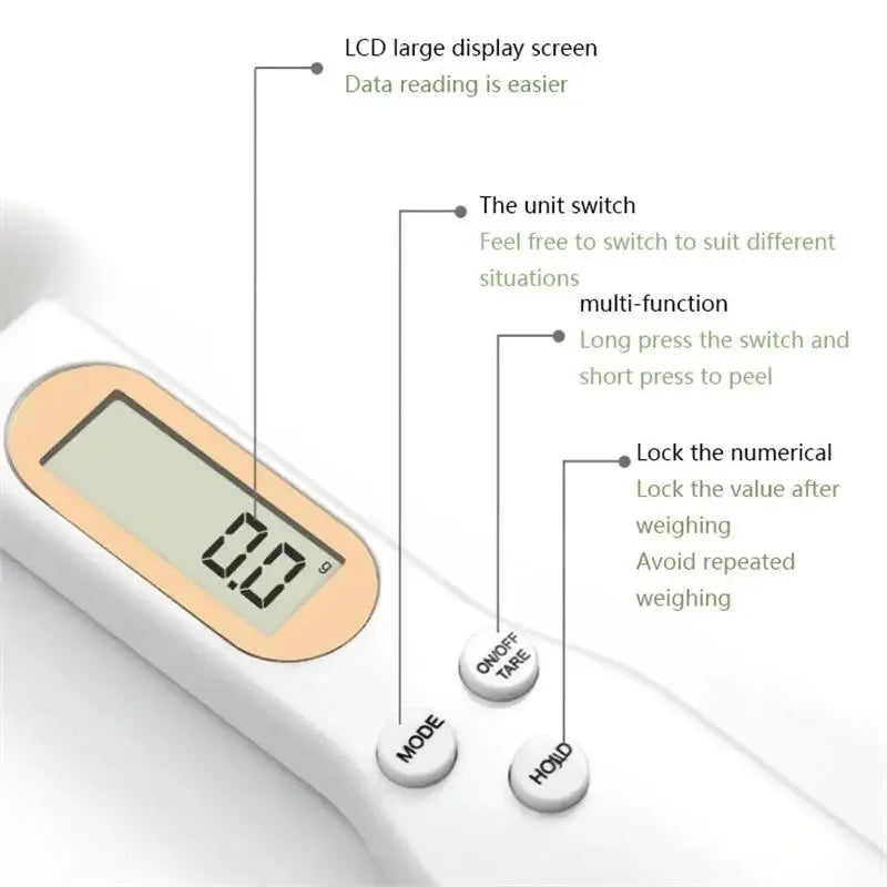 Smart Digital Weighing Spoon Scale
