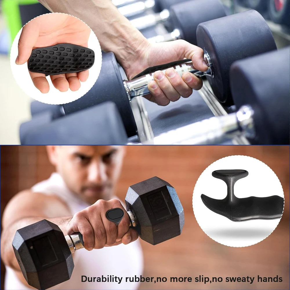 Anti-Slip Grips for Weight Lifting Pull-Ups Hand Protector Strengthener Handle Gloves