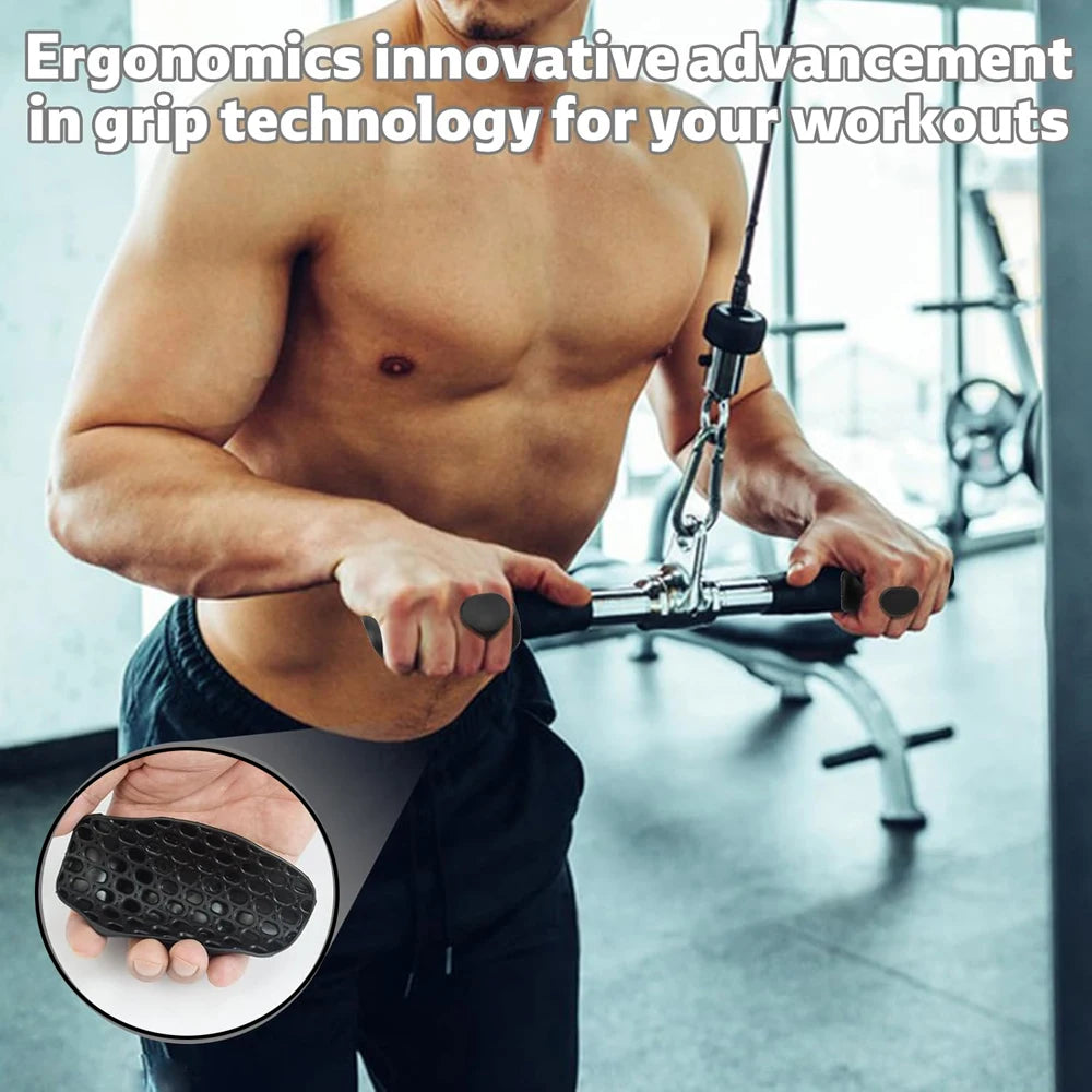 Anti-Slip Grips for Weight Lifting Pull-Ups Hand Protector Strengthener Handle Gloves